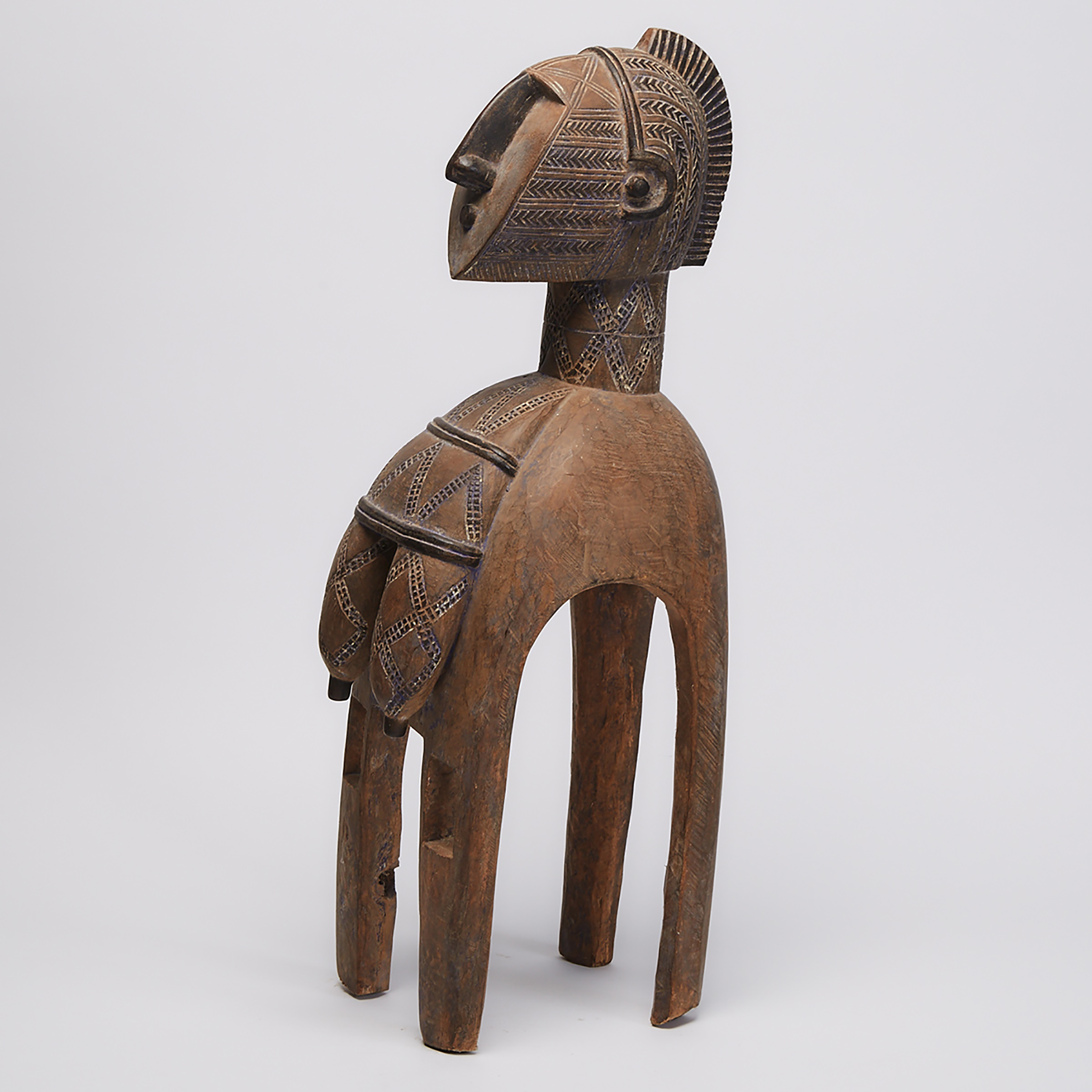 Small Baga Nimba Shoulder Mask, Guinea, West Africa, late 20th century