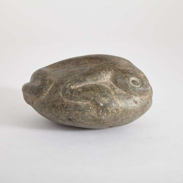 Taino Lizard Form Grinding Stone (Pestle)