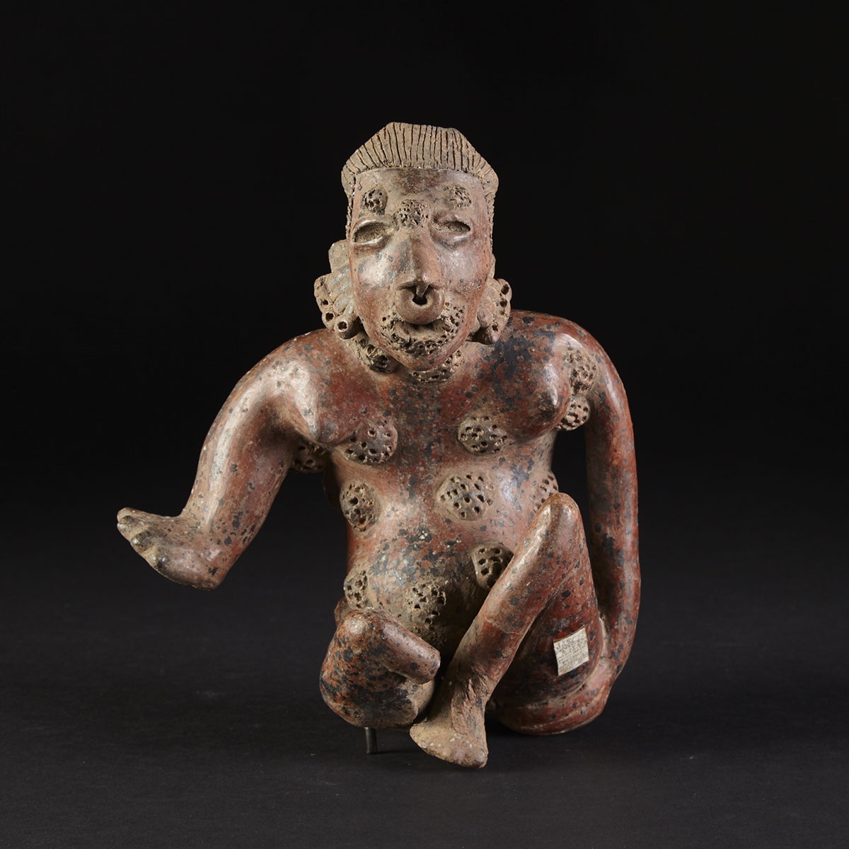 Nayarit Birthing Figure, West Mexico, 100 B.C. - 250 A.D.