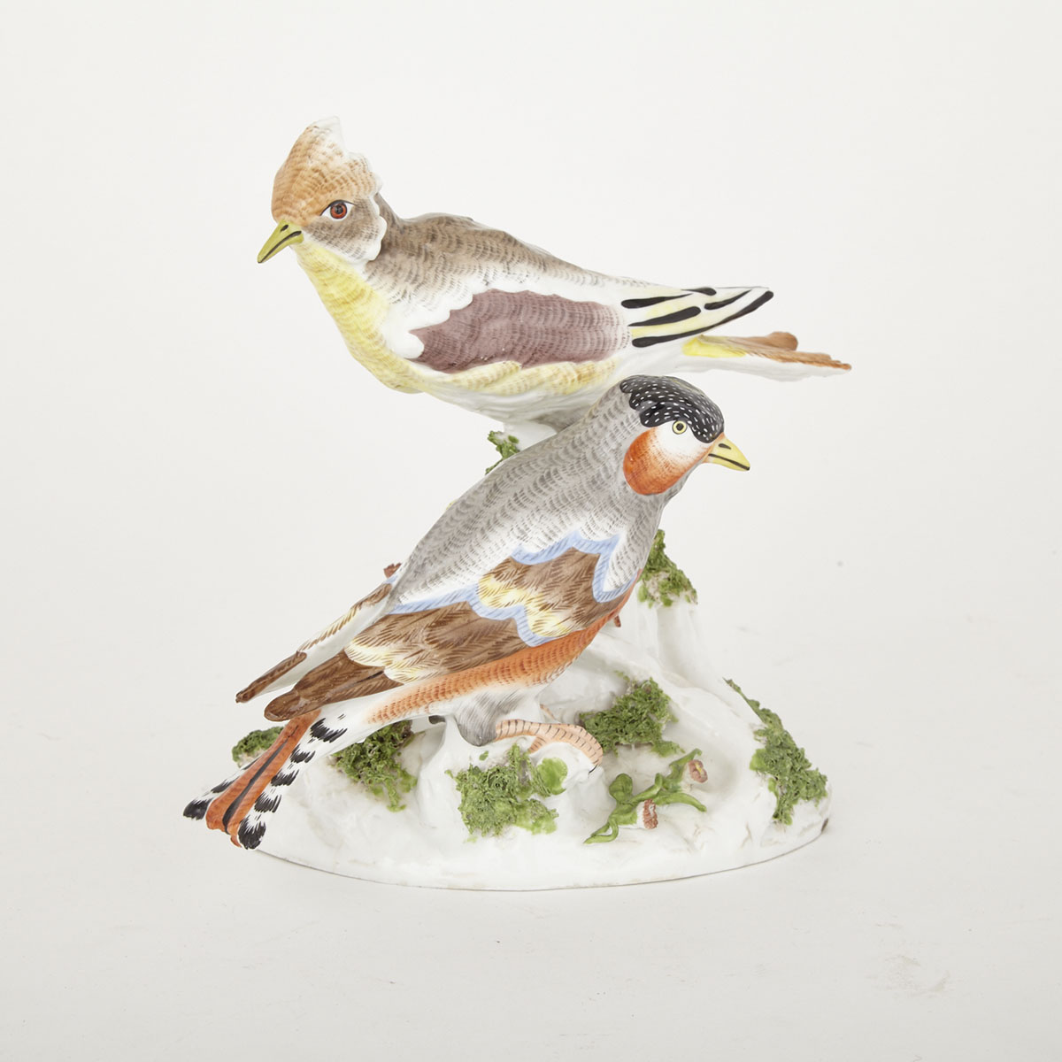 ‘Meissen’ Group of Birds, late 19th century