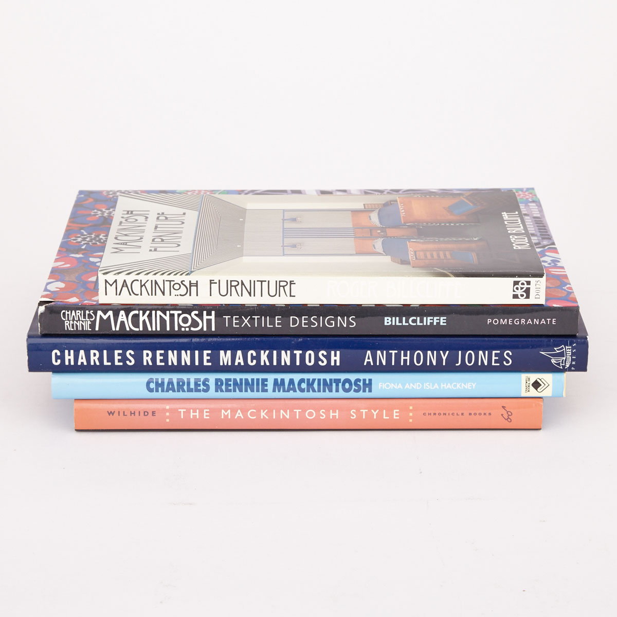 [Reference Books] Charles Rennie Mackintosh (5 Volumes) 