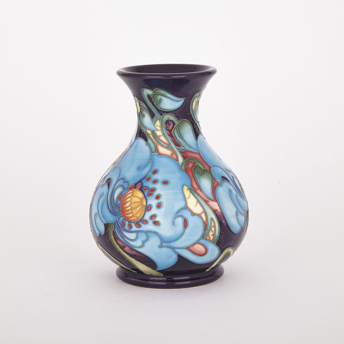 Moorcroft ‘Colour on Ice’ Vase, 2008