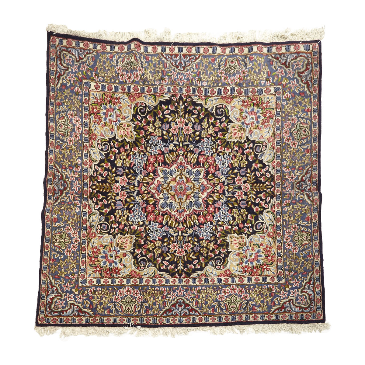 Laver Kerman Rug, mid to late 20th century