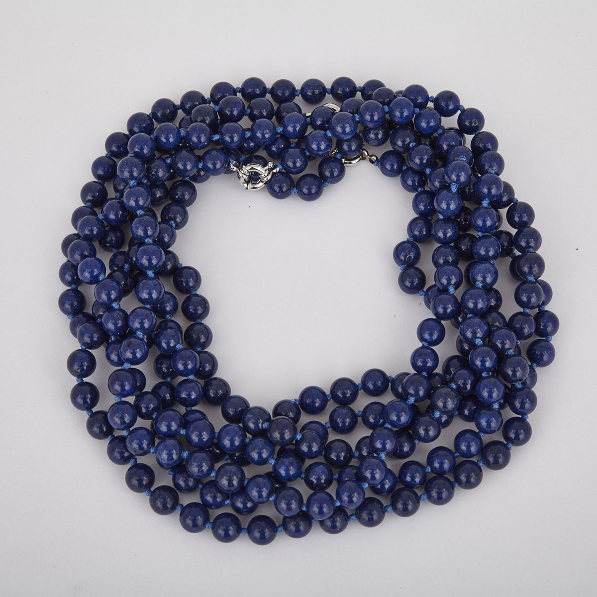 Set of Three Lapis Lazuli Necklaces