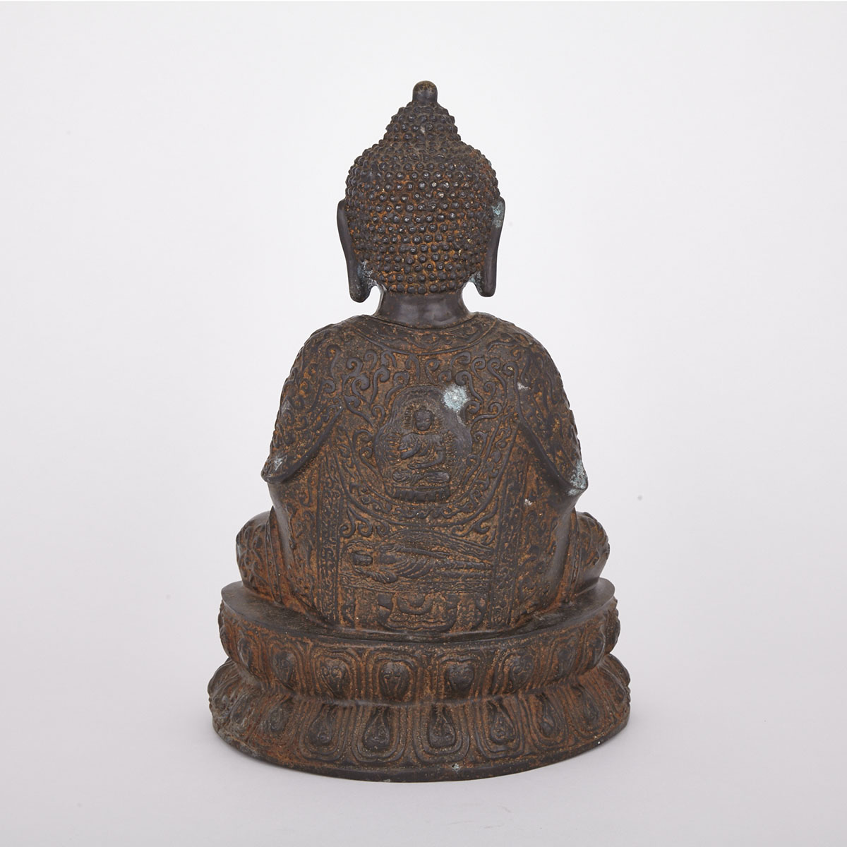 A Bronze Seated Buddha