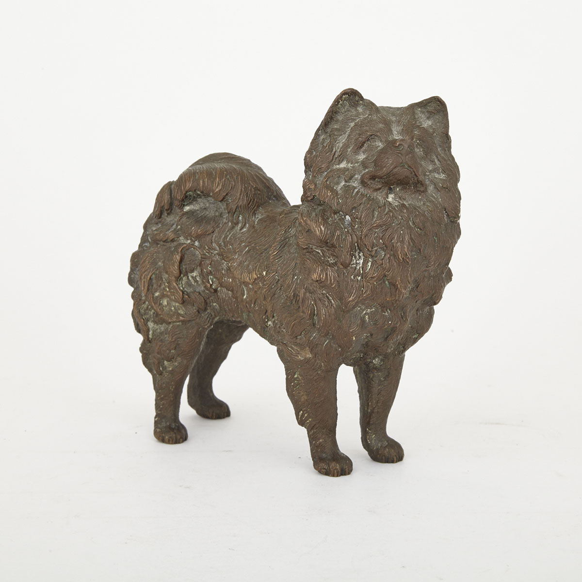 Bronze Japanese Dog, 20th Century
