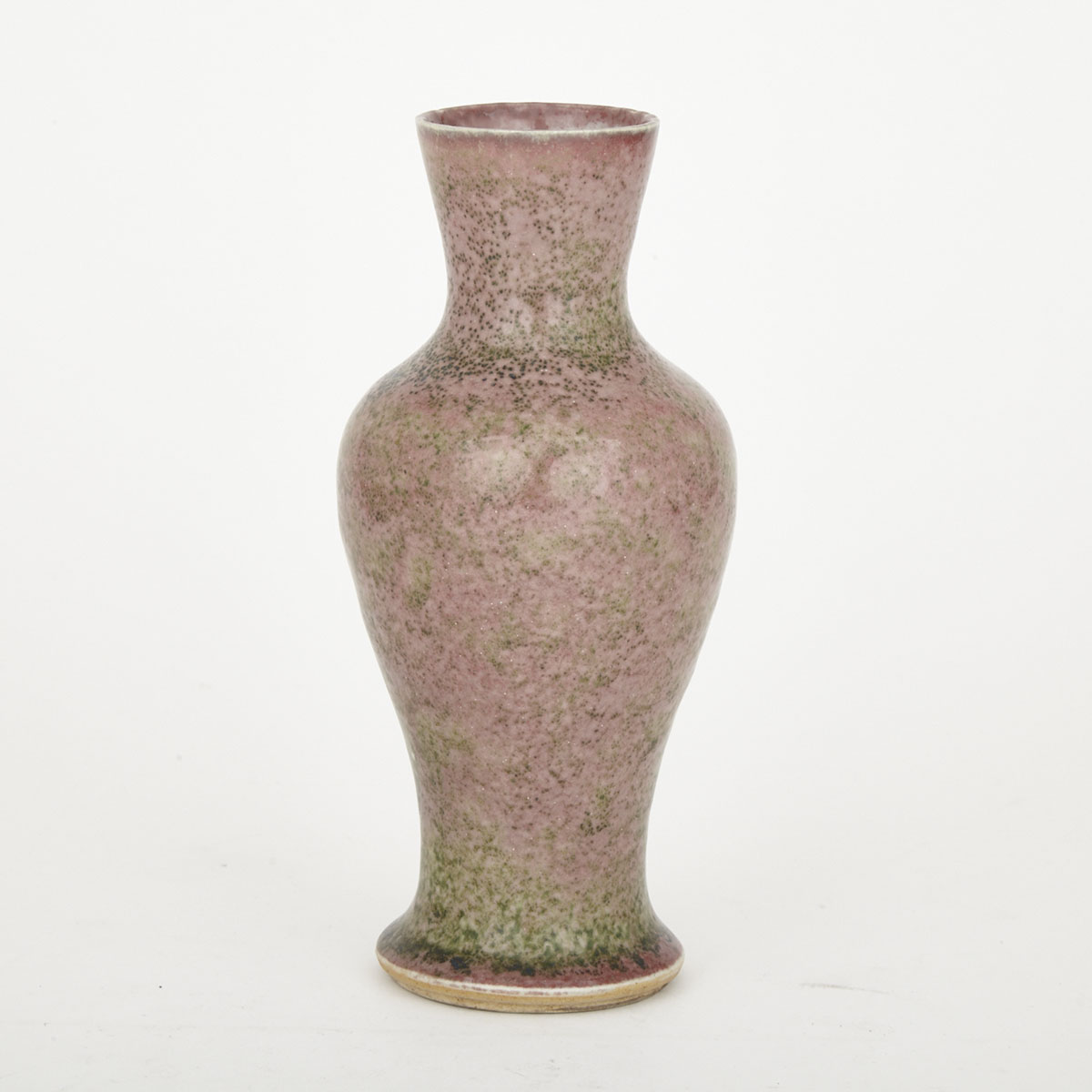 Copper Red Glazed Vase, Late Qing Dynasty