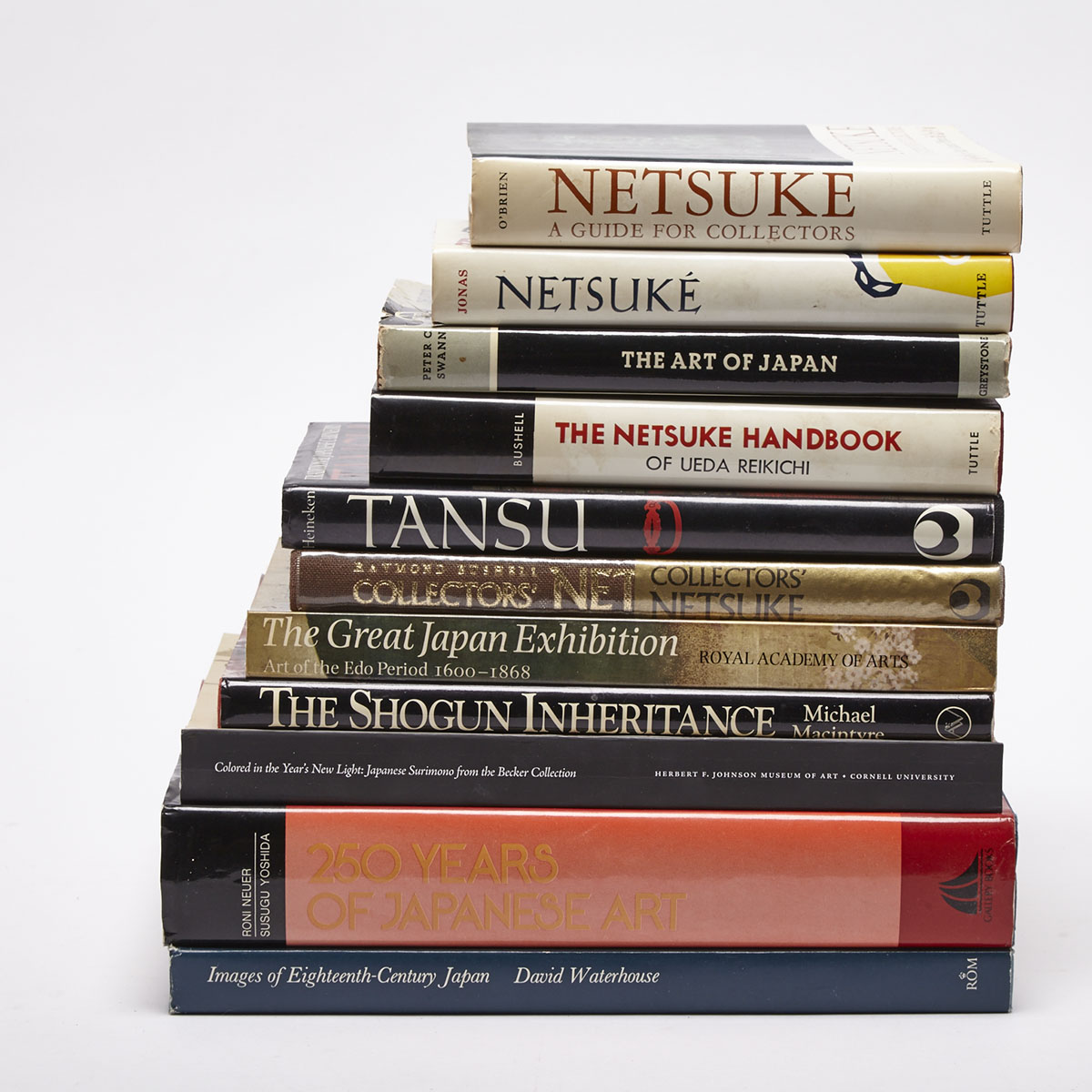 Netsuke and Japanese Art (11 volumes) 