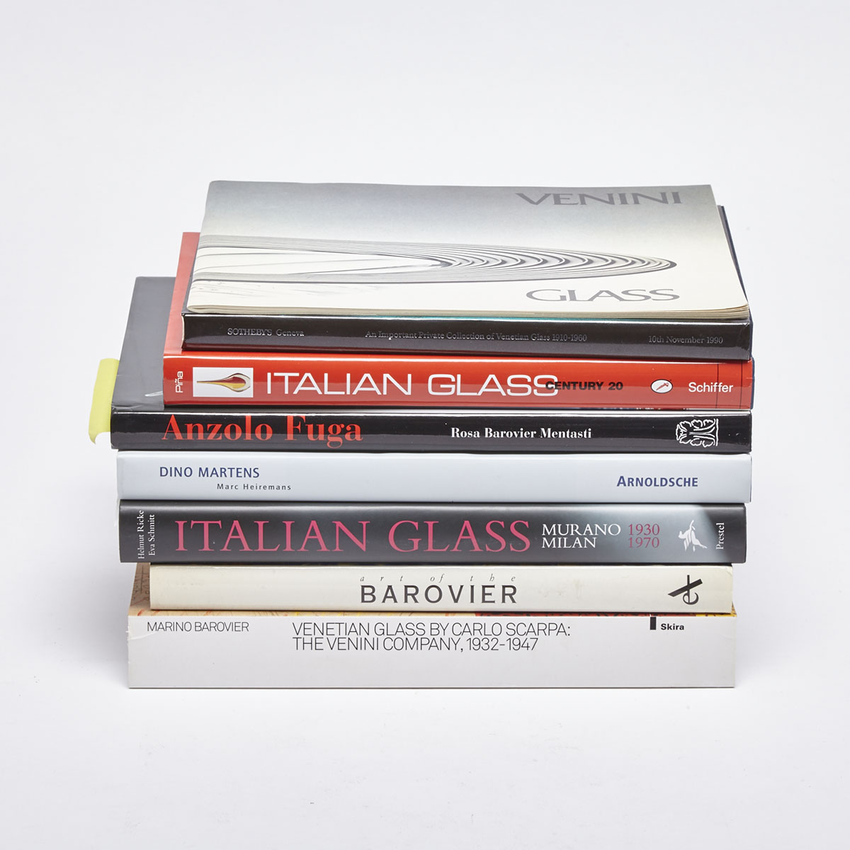 Italian Glass (8 volumes) 