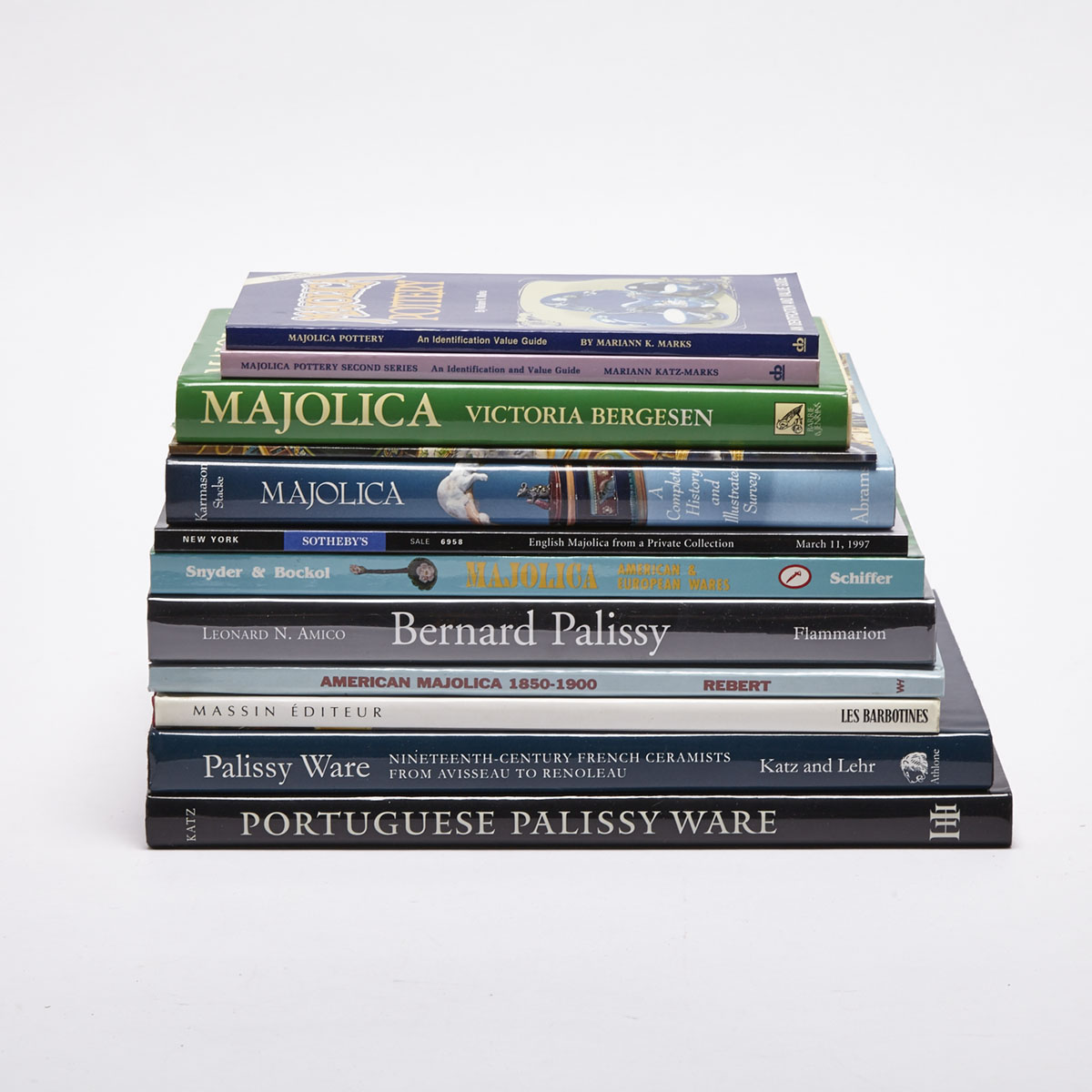 Majolica and Pallisy Ware (12 volumes) 