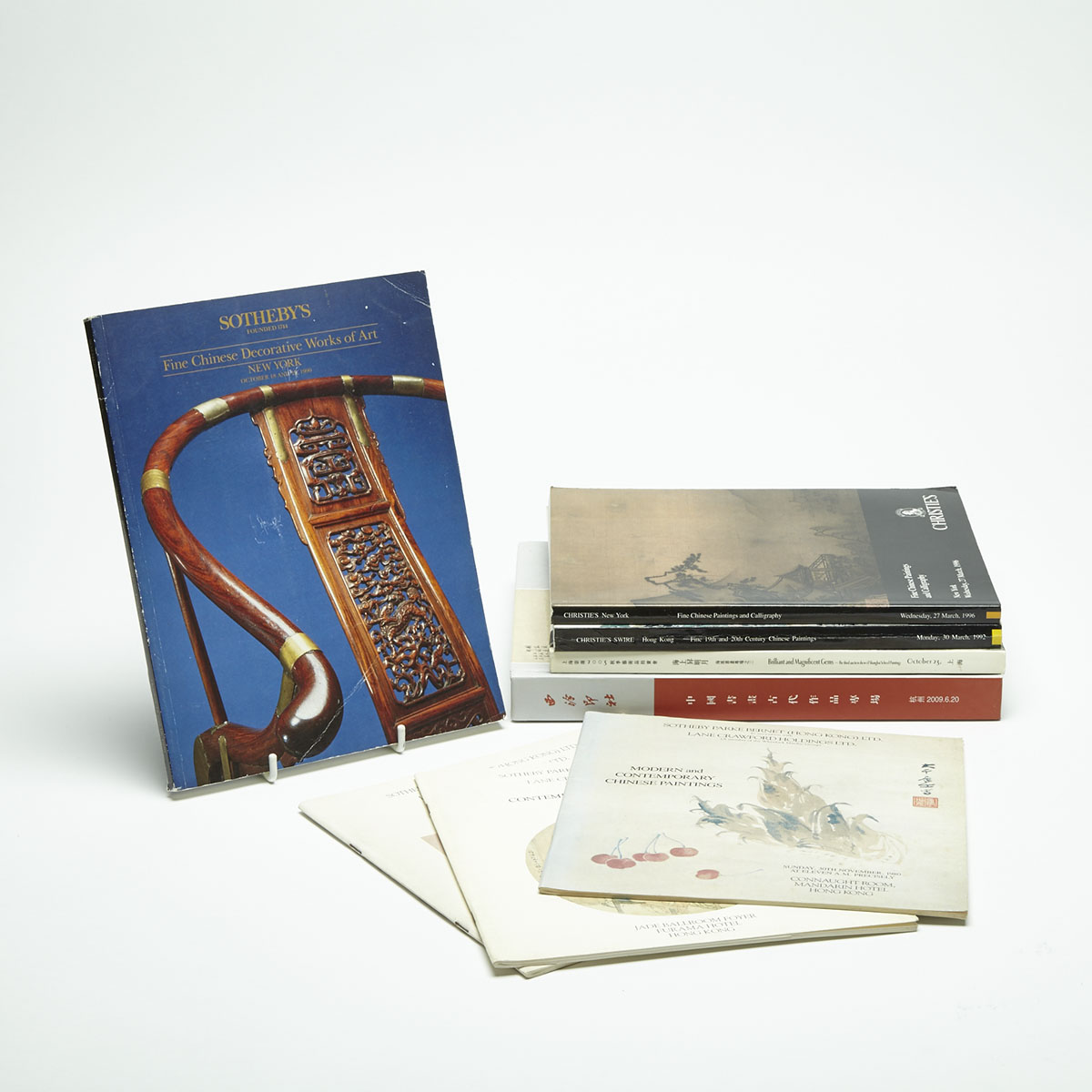 Set of 8 Rare Asian Art Auction Catalogs