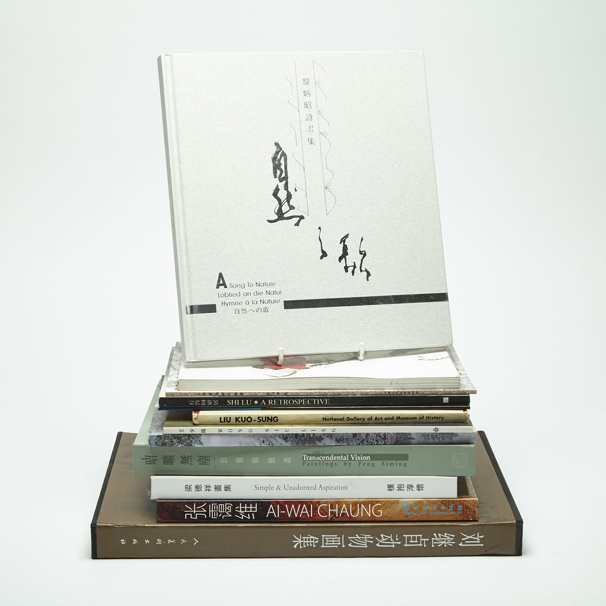 Set of 12 Chinese Paining Artist Album