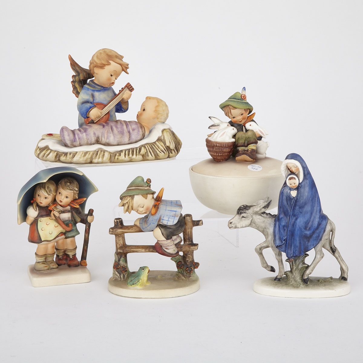 Group of Five Hummel Figures, 20th Century