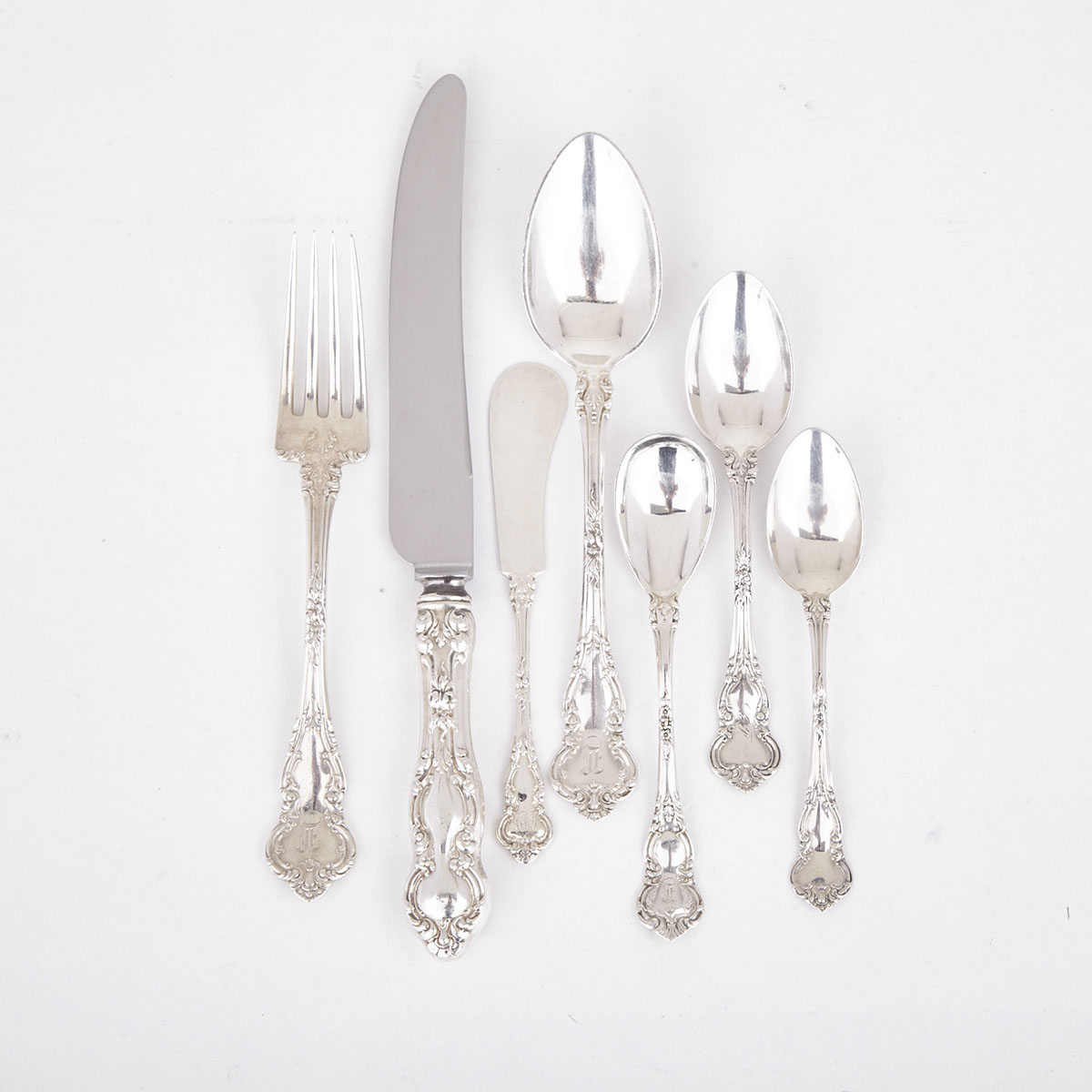 Canadian Silver Flatware, Roden Bros. for Ryrie Bros., Toronto, Ont., early 20th century