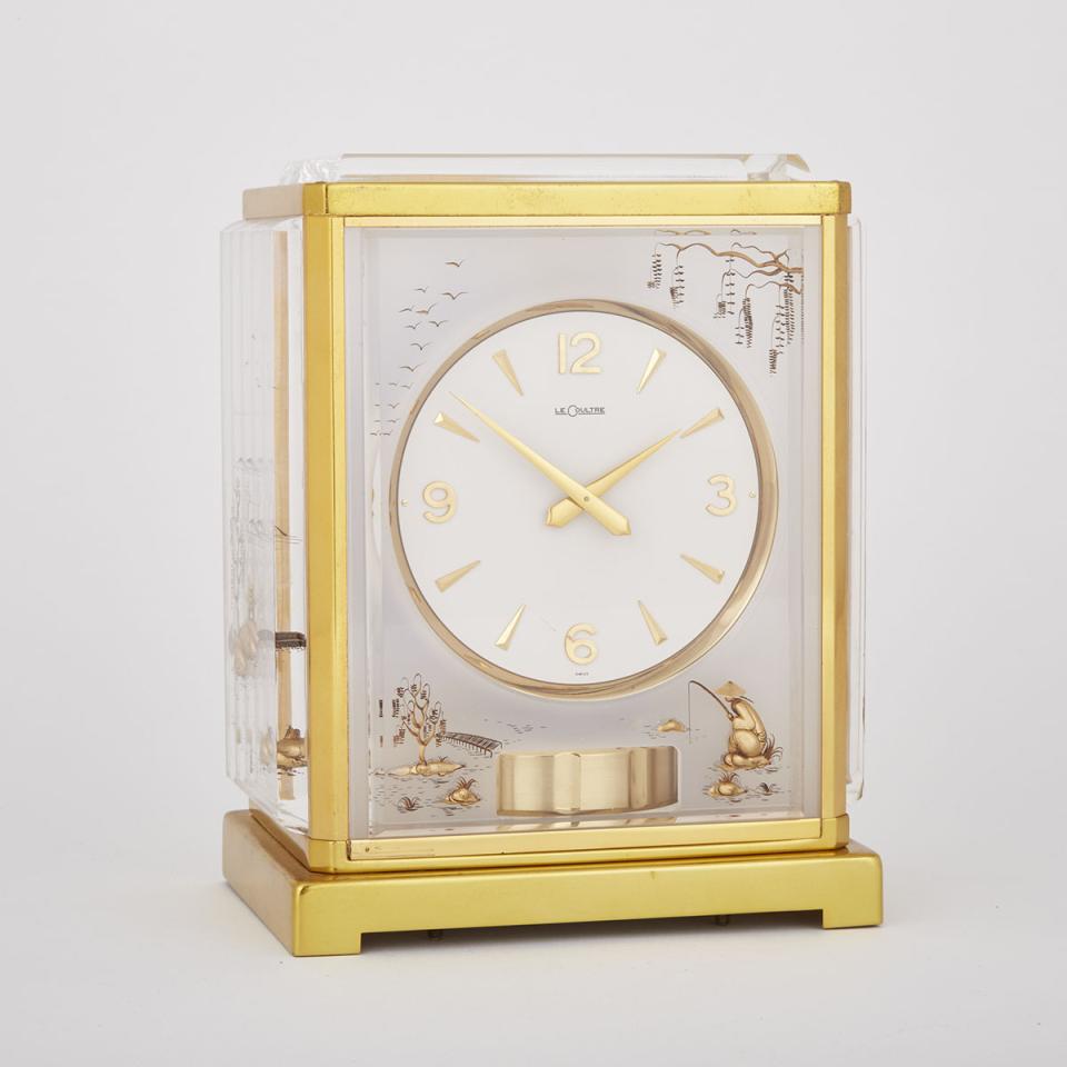 Le Coultre ‘Chinoiserie’ Model Atmos Clock, c.1959