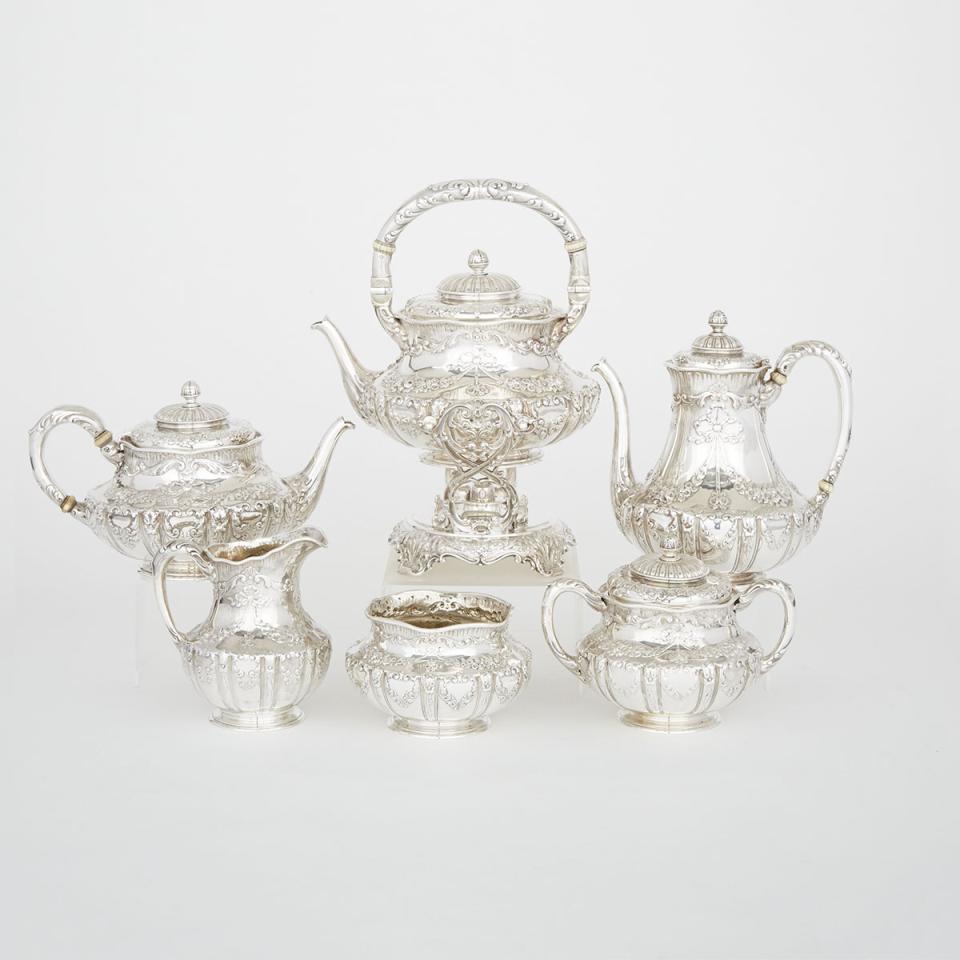 American Silver Tea and Coffee Service, Gorham Mfg. Co., Providence, R.I., 1893