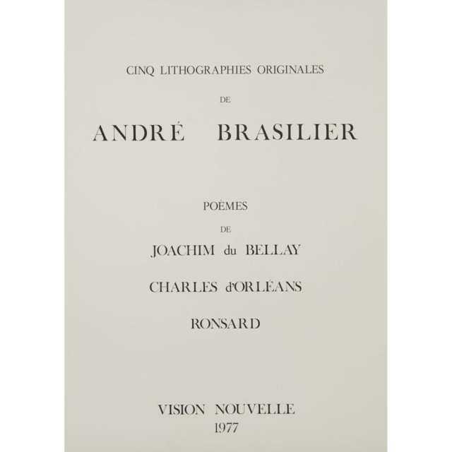 Andre Brasilier (1929- )