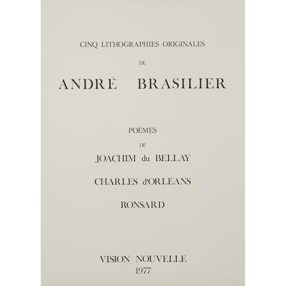 Andre Brasilier (1929- )