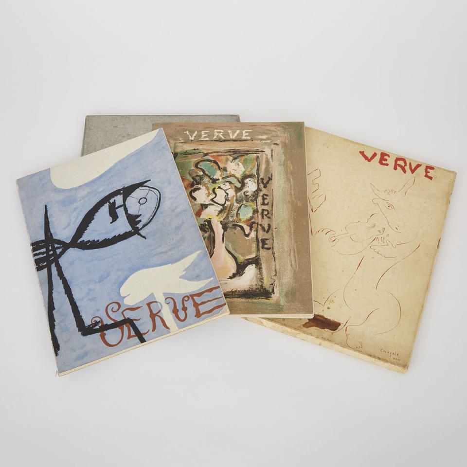 Three Volumes of Verve (1937- 1960)