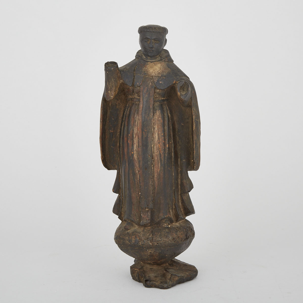 Spanish Colonial Carved Santos Figure, 18th century or earlier
