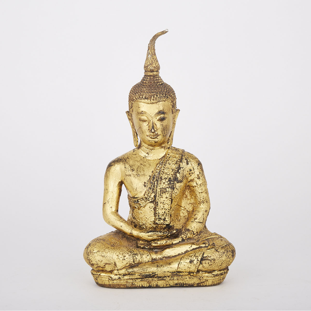 Thai Gilded Buddha, 19th Century