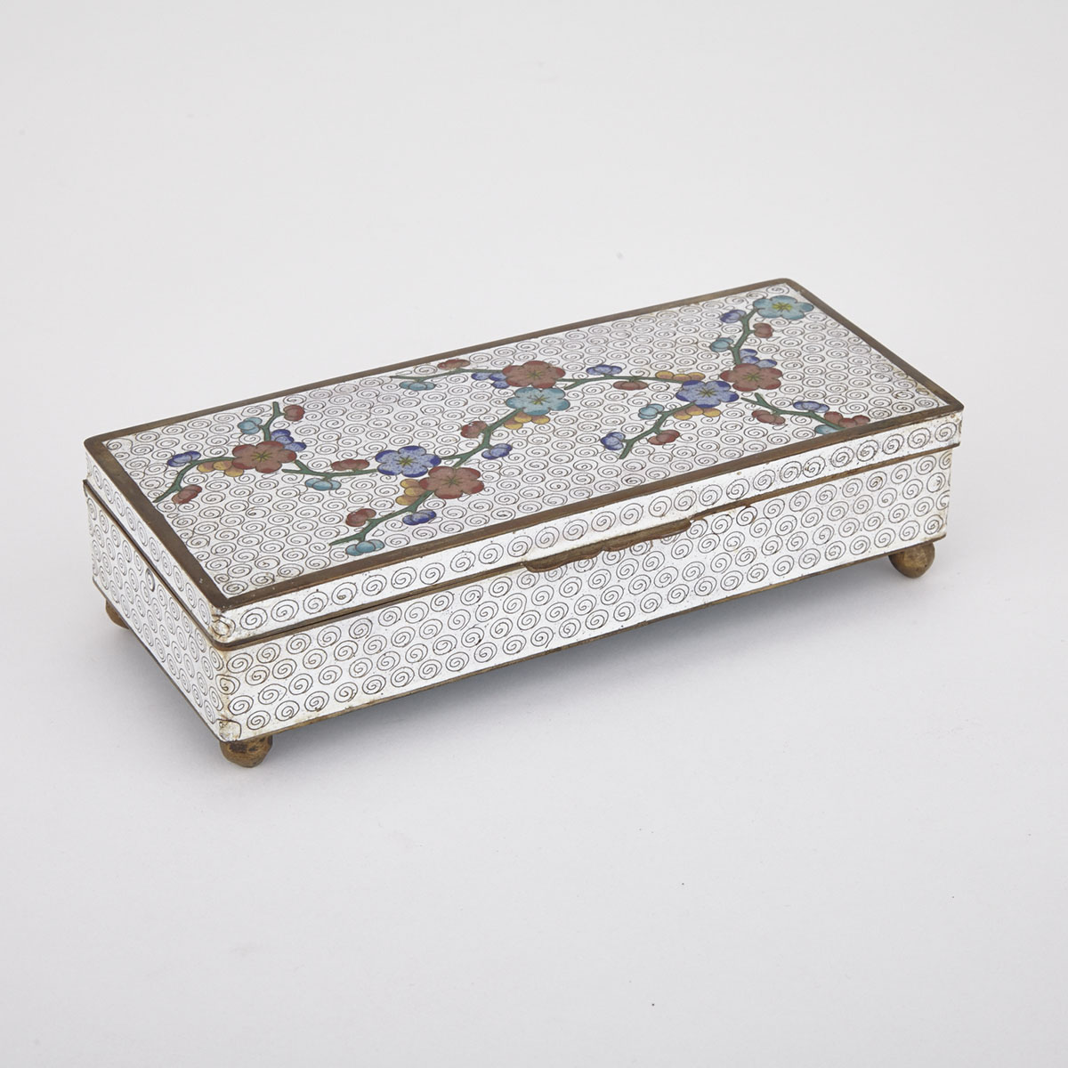 Chinese Cloisonne Box, Early 20th Century
