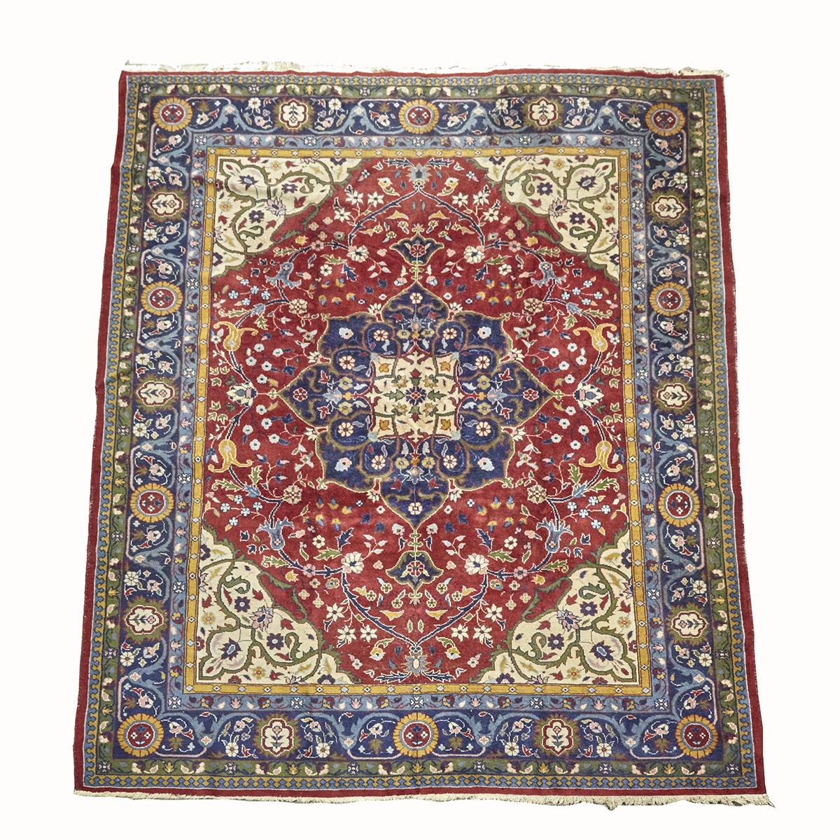 Indo Tabriz Carpet, c.1920