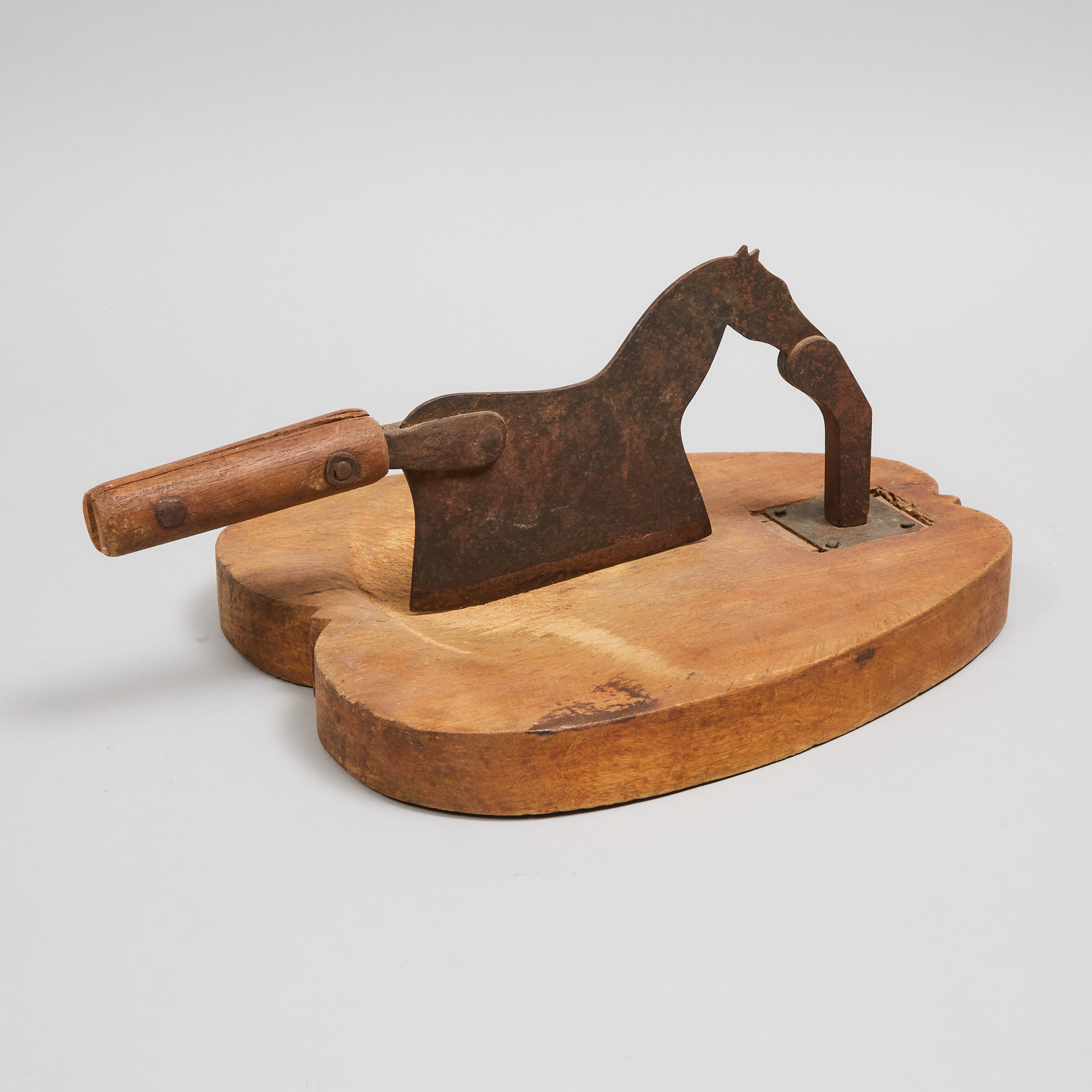 Quebec Horse Form Tobacco Cutter, 19th century
