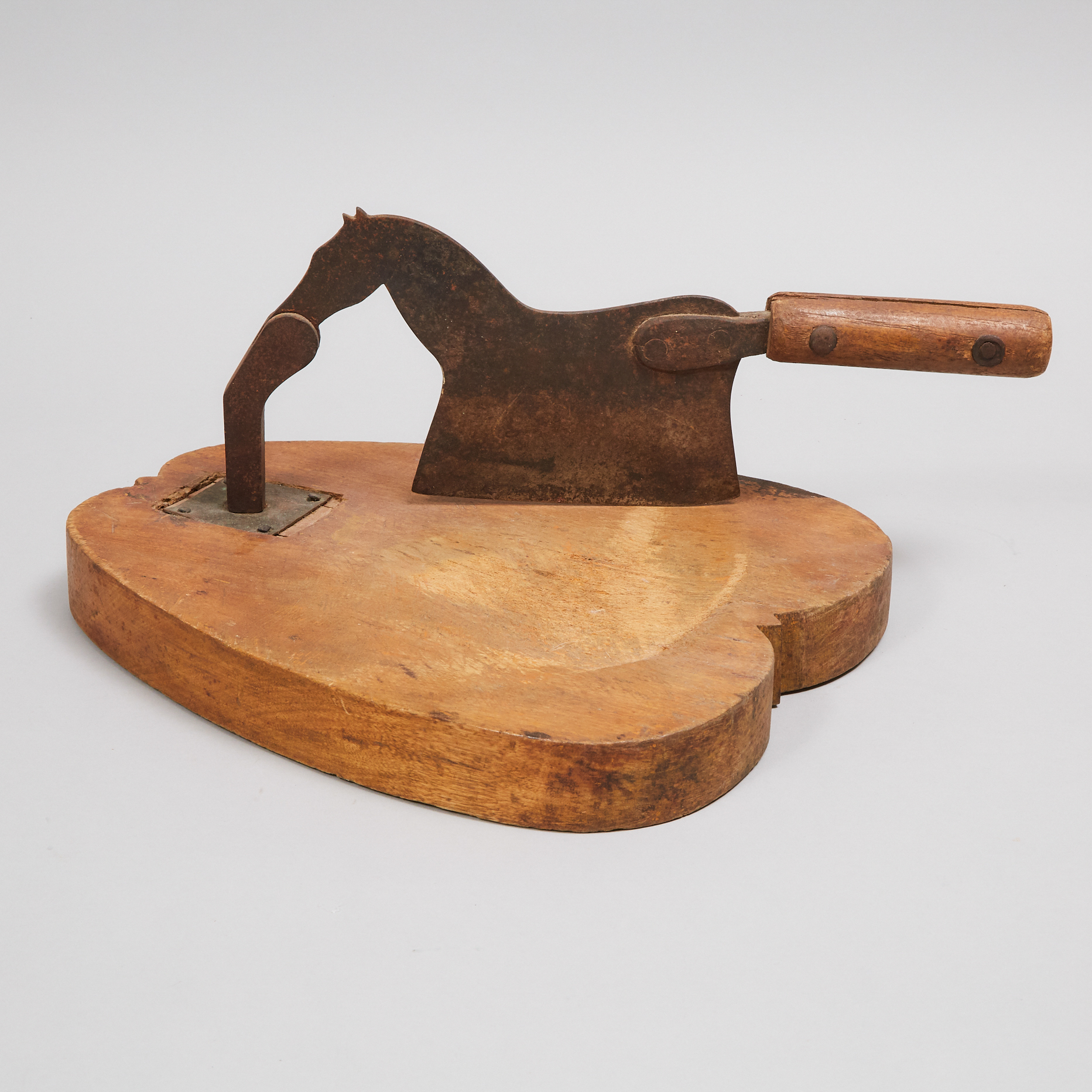 Quebec Horse Form Tobacco Cutter, 19th century