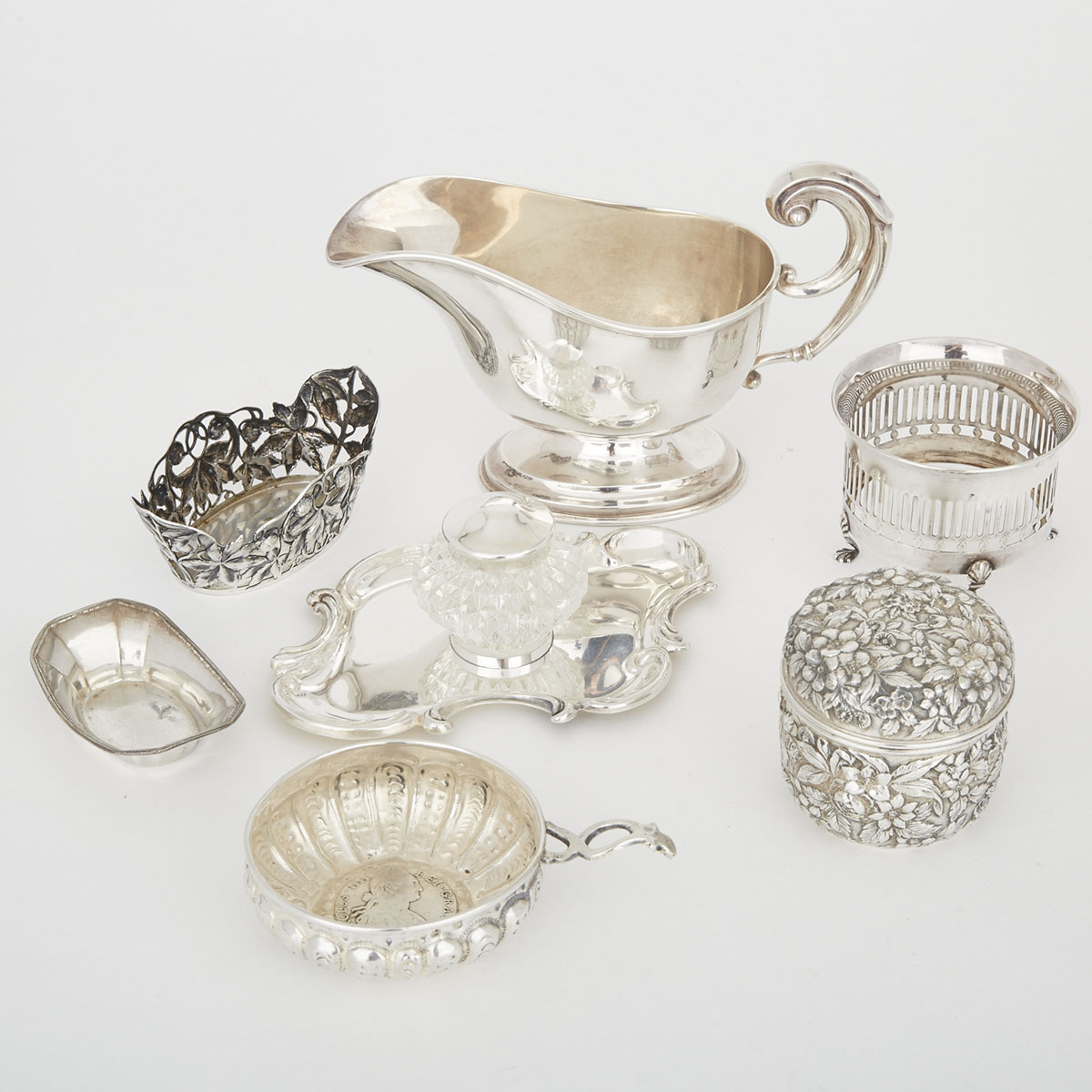 Group of Mainly North American Silver, late 19th/20th century