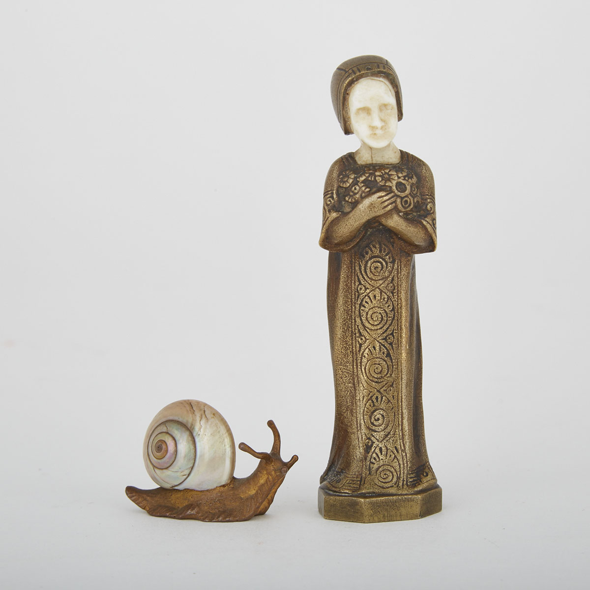 Two Small Austrian Bronzes, early 20th century