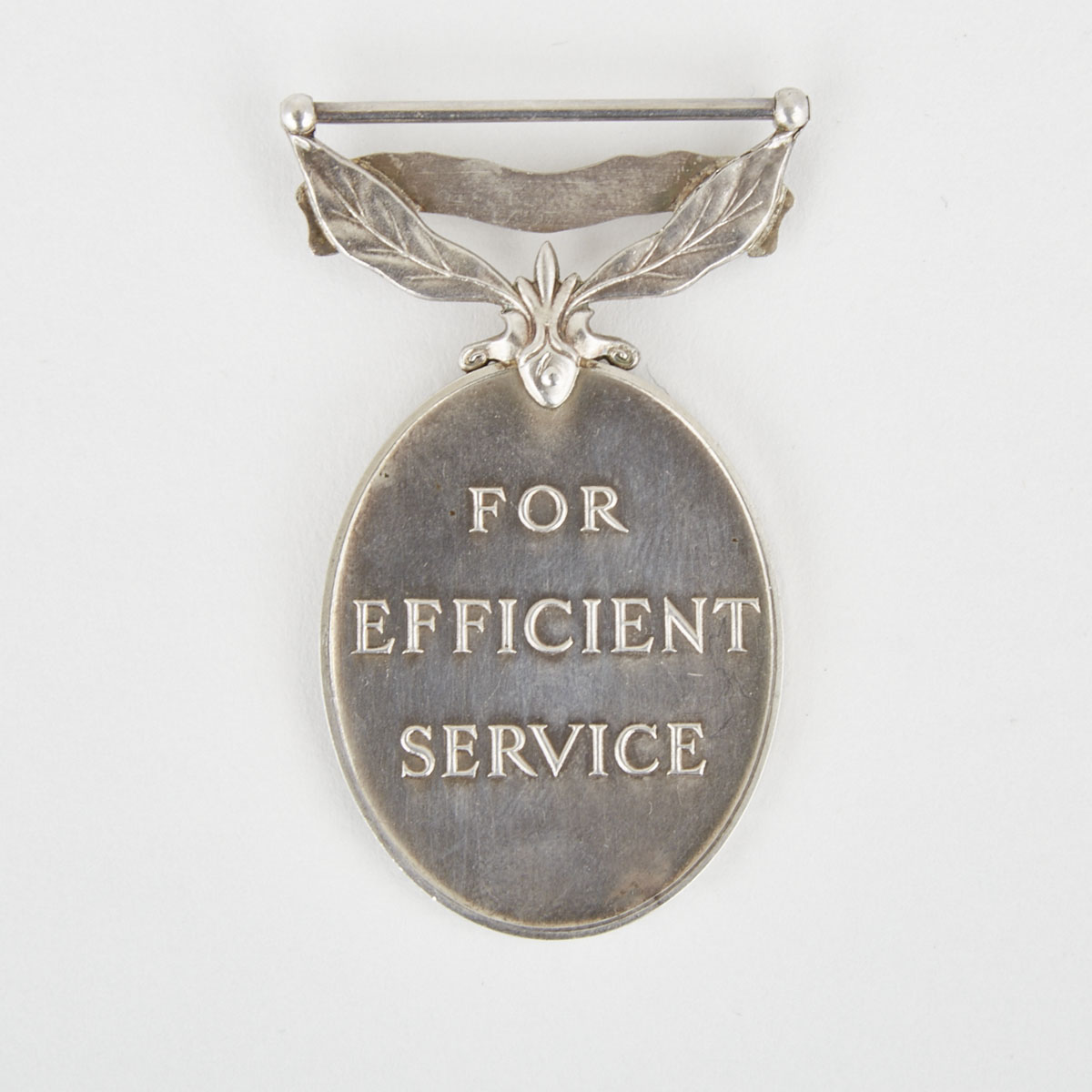 George VI Silver Efficiency Medal to GNR. D.J. Wilman, R.A.