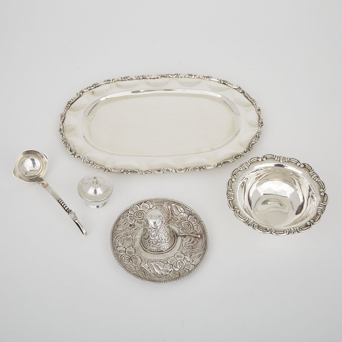 Group of Mexican Silver, 20th century