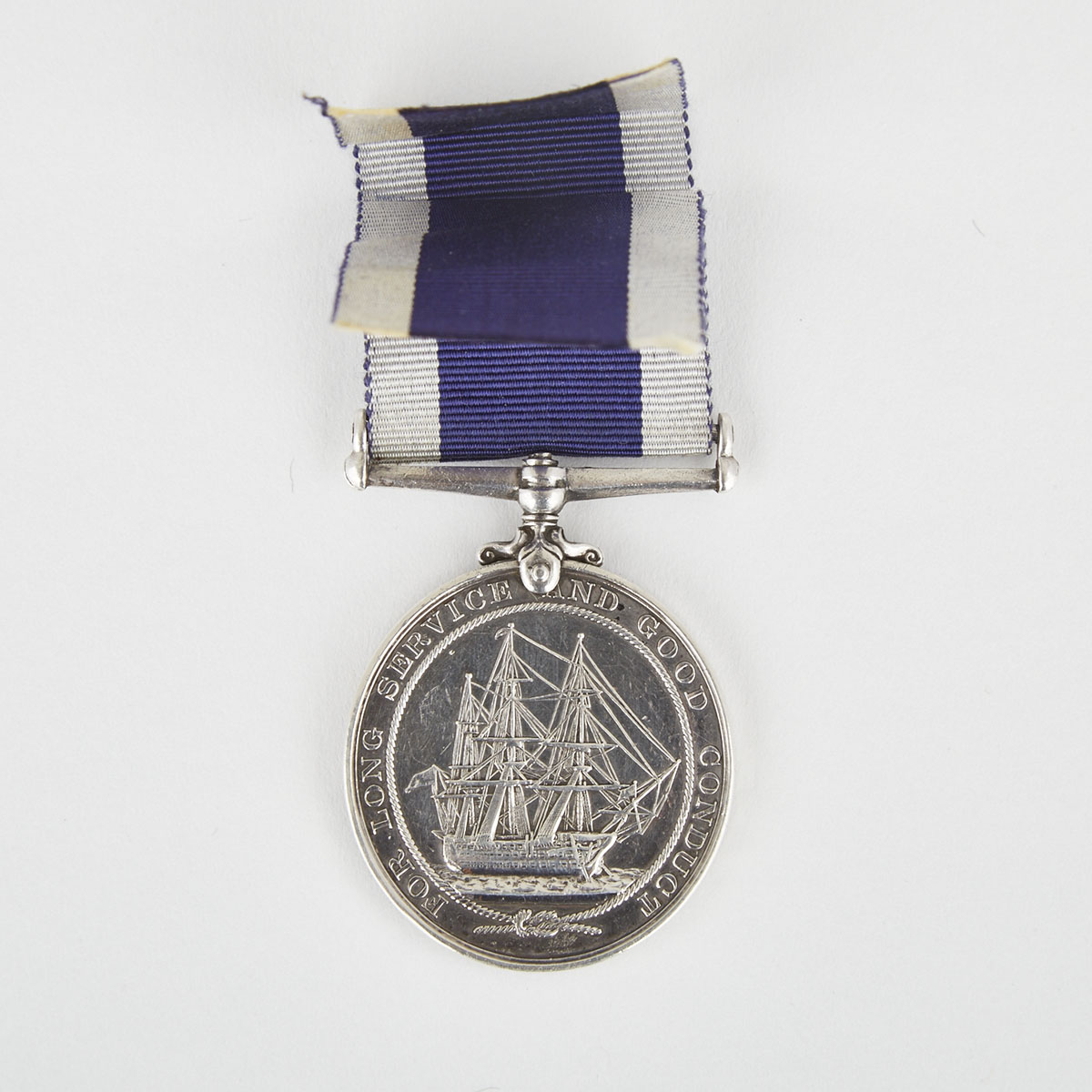 George V Long Service and Good Conduct Medal to Leading Signalman Harry William Newton, 222696, H.M.S. Apollo