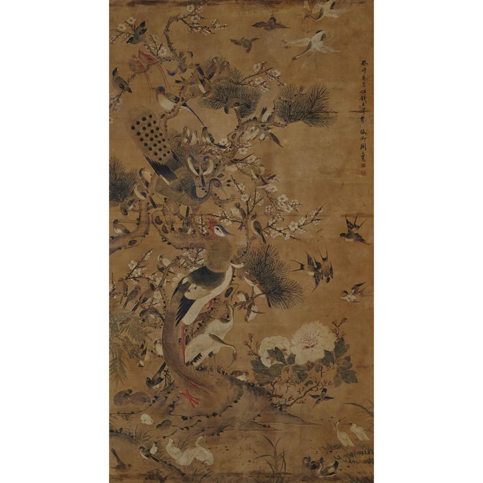 After Zhou Zhimian (1521-1610), Birds of Paradise