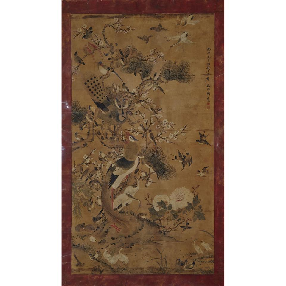 After Zhou Zhimian (1521-1610), Birds of Paradise