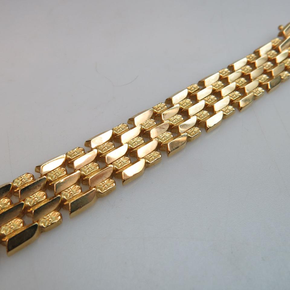 Italian 18K Yellow Gold Bracelet