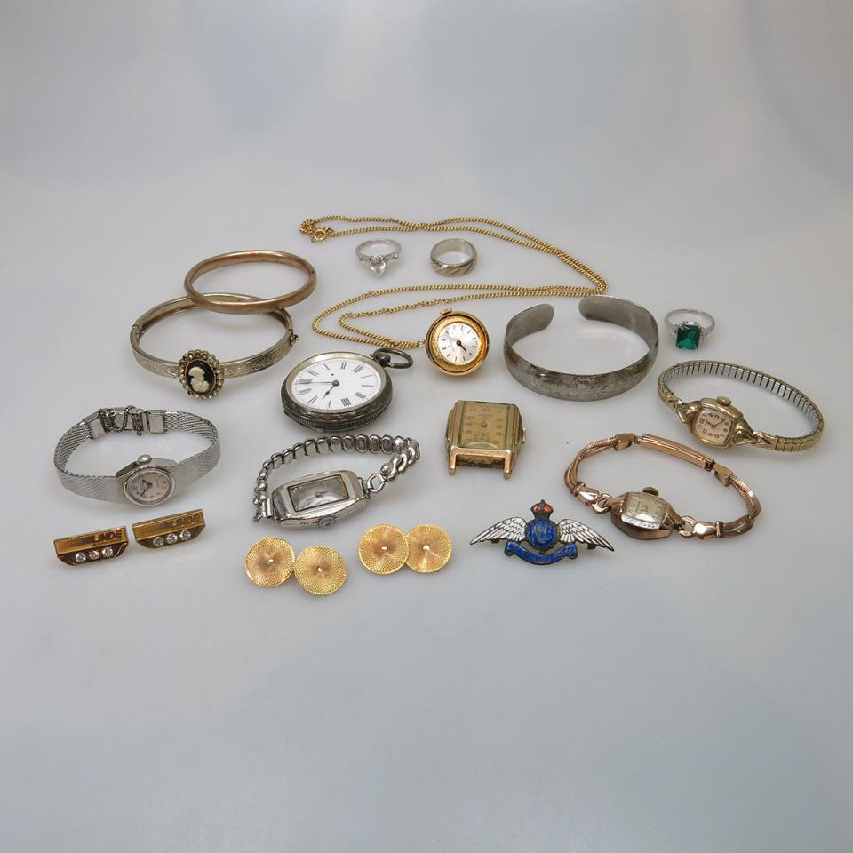 Small Quantity Of Various Jewellery And Watches 
