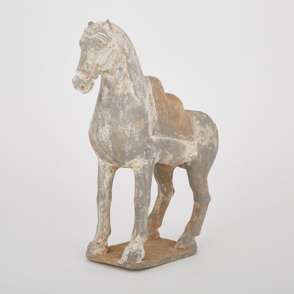 A Tang Style Pottery Horse
