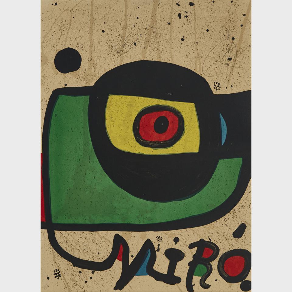 Joan Miro (Spanish, 1893 - 1983)