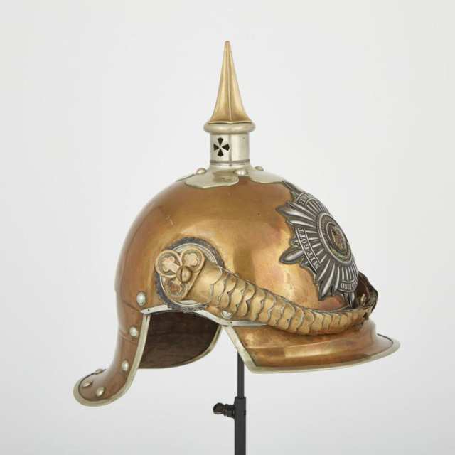 Prussian Gardes du Corps Officer’s Picklehaub M1867 Helmet, 19th century