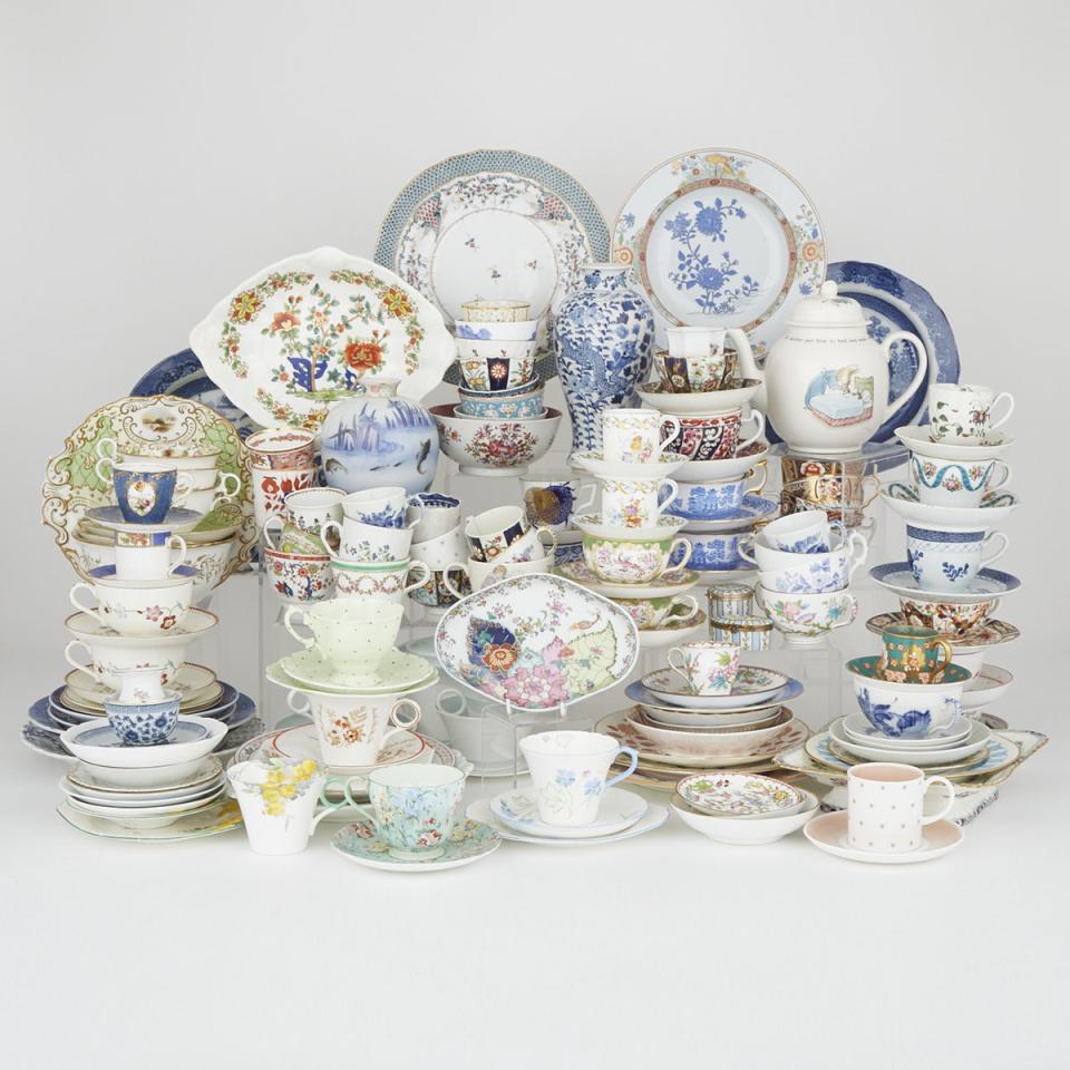 Group of English, Continental and Asian Ceramics, 18th/19th/20th century