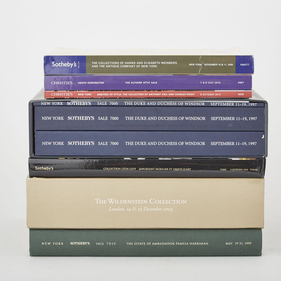 Auction Catalogues (7 volumes) 