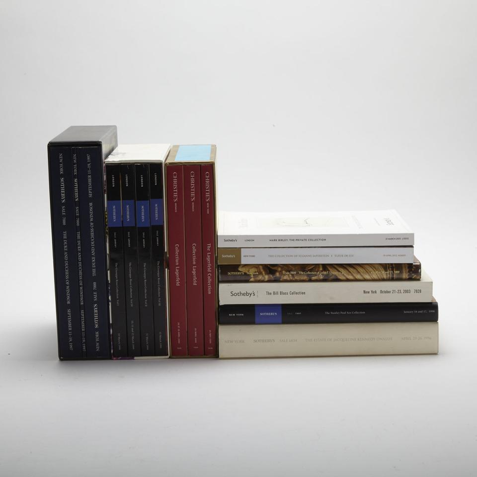 Auction Catalogues (16 volumes)