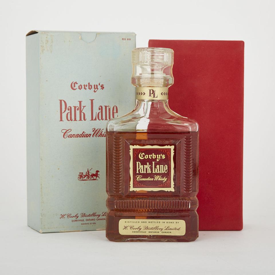 CORBY'S PARK LANE CANADIAN WHISKY  (1)