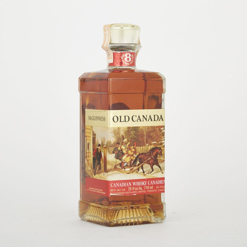 MCGUINNESS OLD CANADA CANADIAN WHISKY  (1 750 ML)