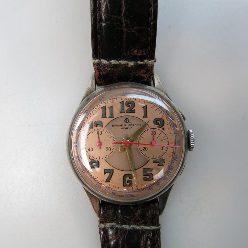 Baume & Mercier Wristwatch With Chronograph