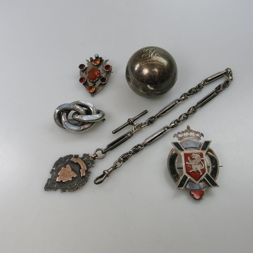 5 Various Items Of Silver Jewellery