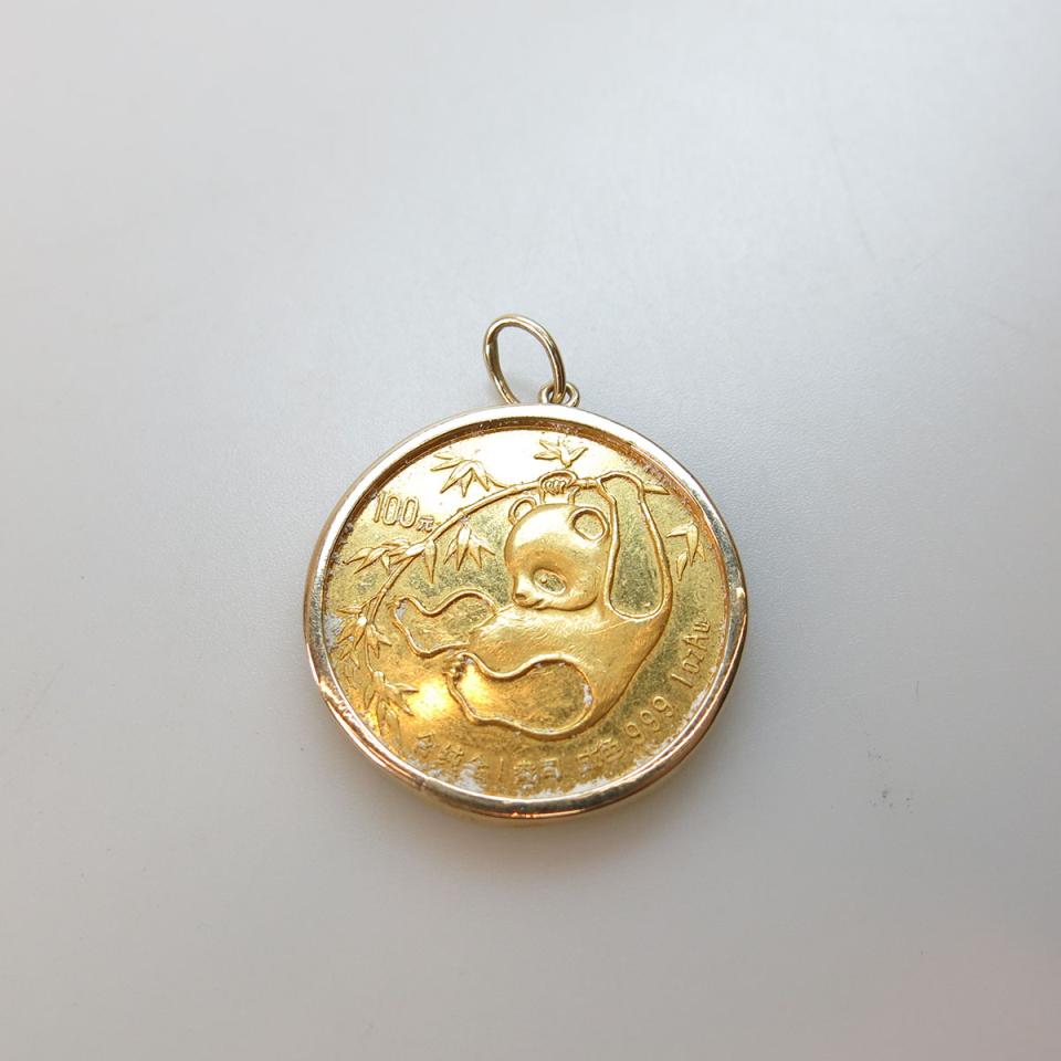 Chinese One Ounce Gold Medallion