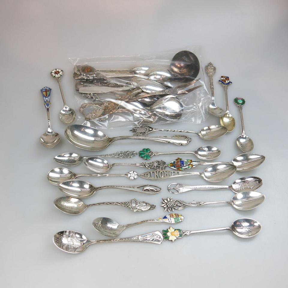 20 Various Silver Spoons